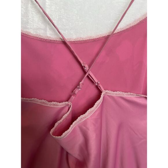 Vintage Victoria's Secret Lace Satin Penquoir Robe Cami Slip Dress Size S Set - Picture 16 of 16